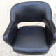 Vintage conference armchair skai black year 50/60