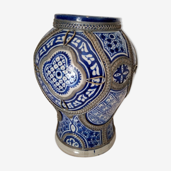 Ancient vase in earthenware from Fez, Morocco