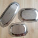 Vintage stainless steel serving dishes, Létang Rémy