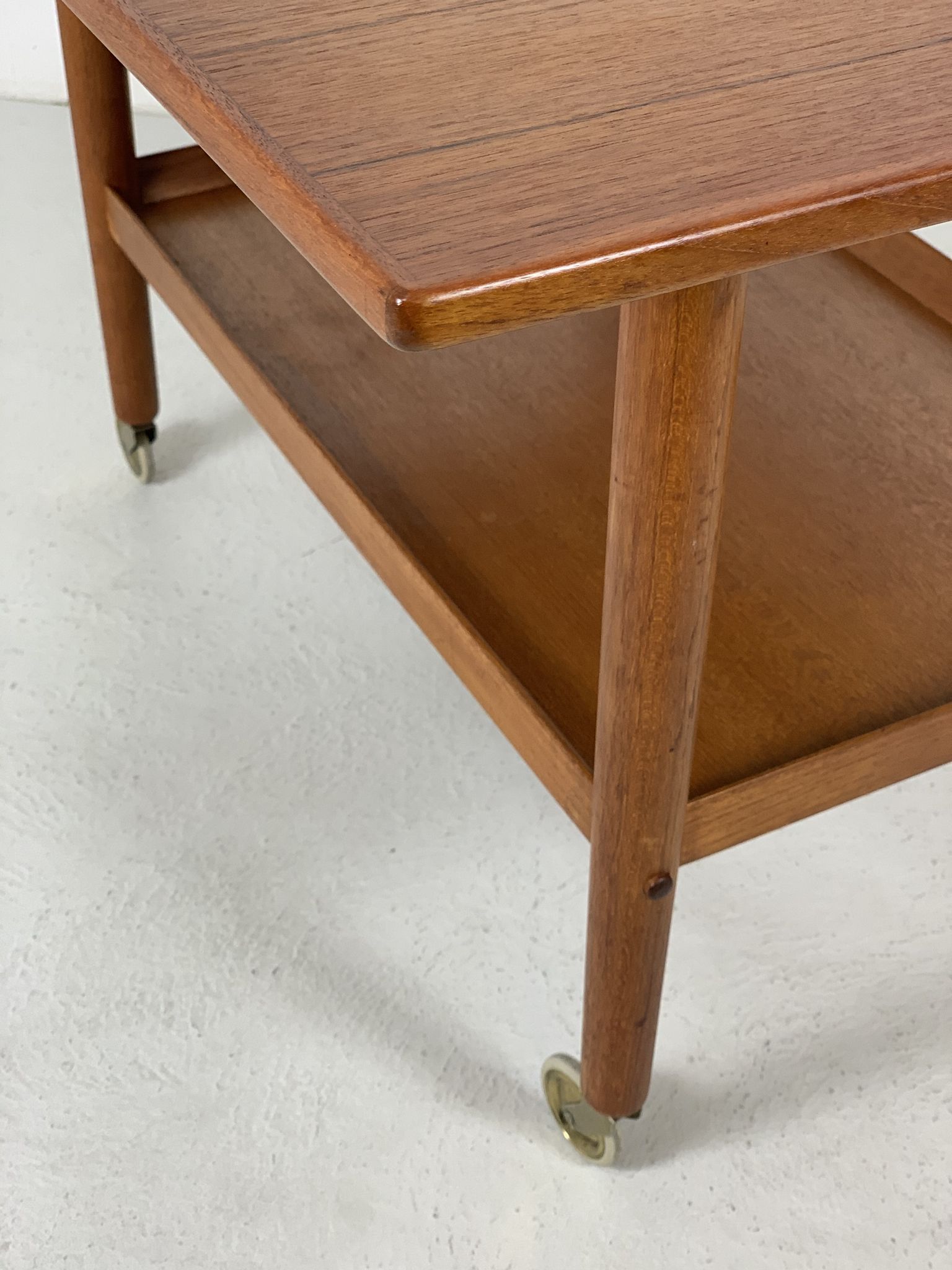 Danish midcentury teak bar trolley by Grete Jalk