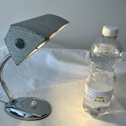 Lampe de bureau acier et chrome années 60