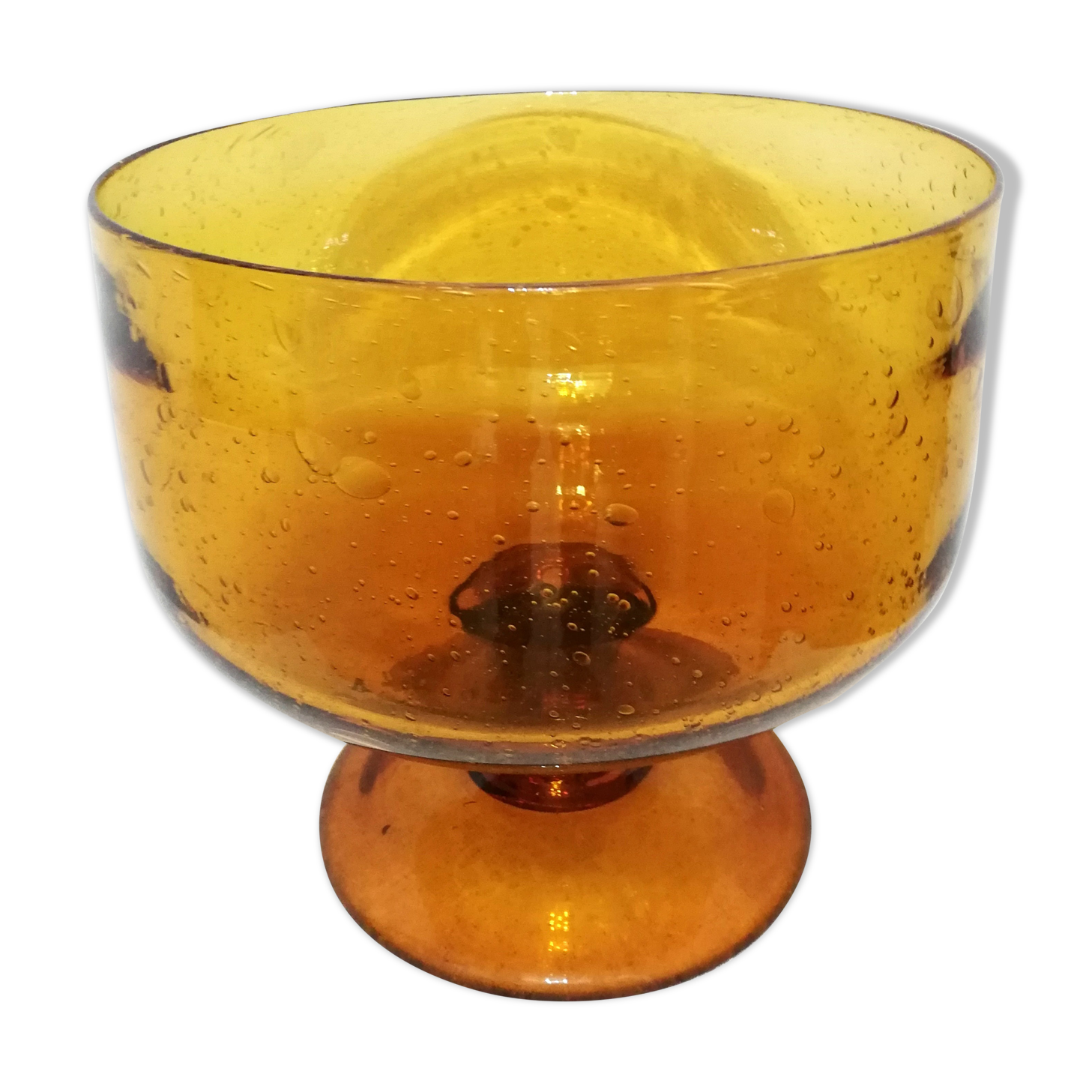 Biot bubble glass cup diameter 25cm