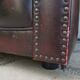 Leather chesterfield