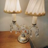 Bohemian glass lamp