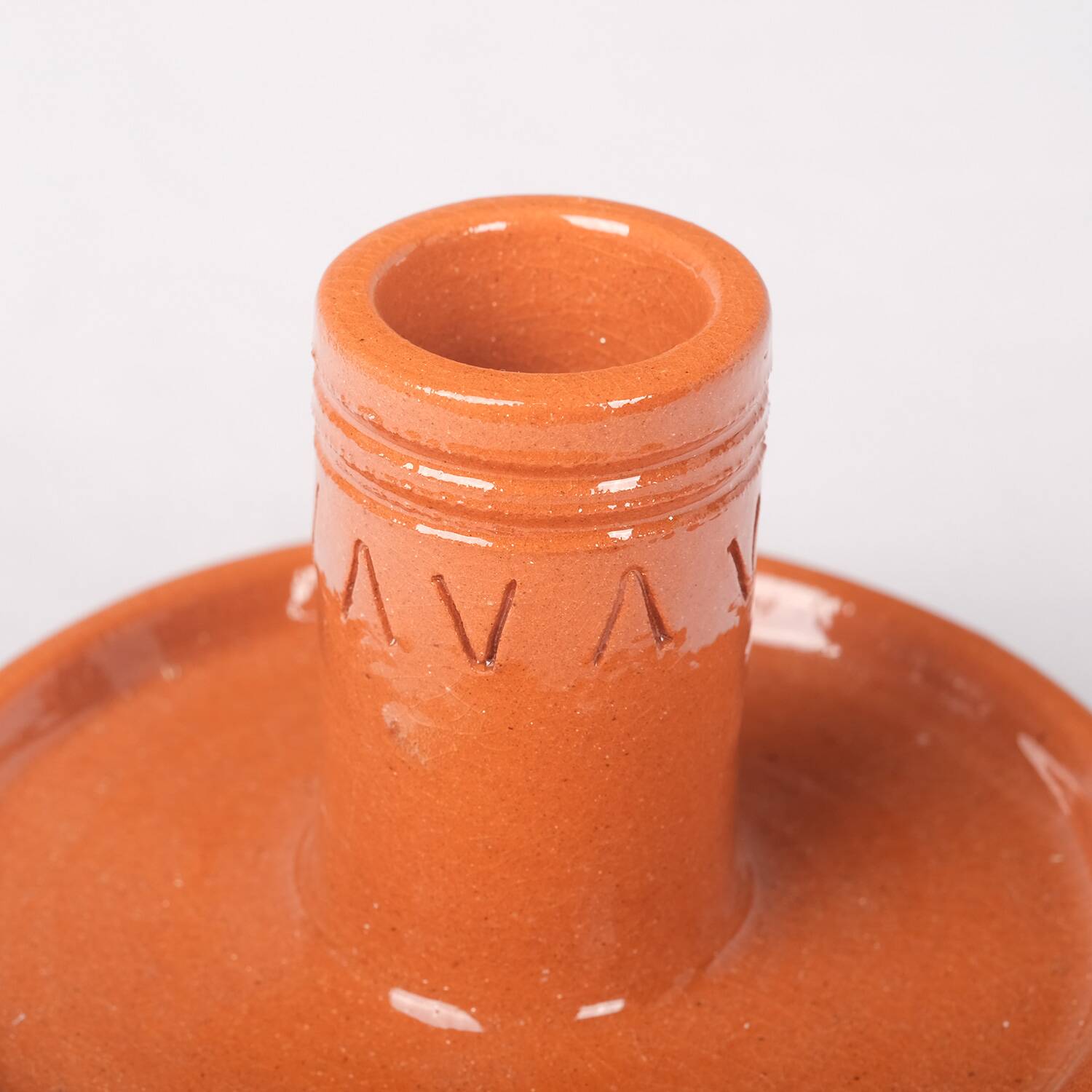 Bougeoirs faits main.