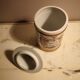 Old pharmacy jar Viscum Album gold film