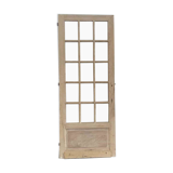 Old glass door
