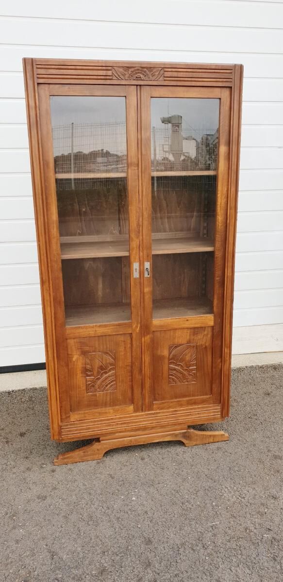 Vintage glass cabinet