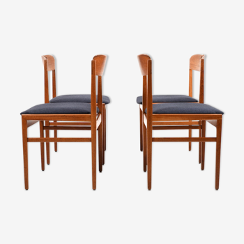 Set of 4 danish dining chairs in teak 1948/1950