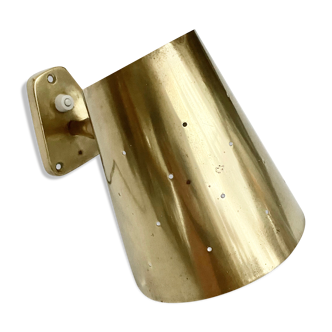 Vintage brass wall lamp 60s