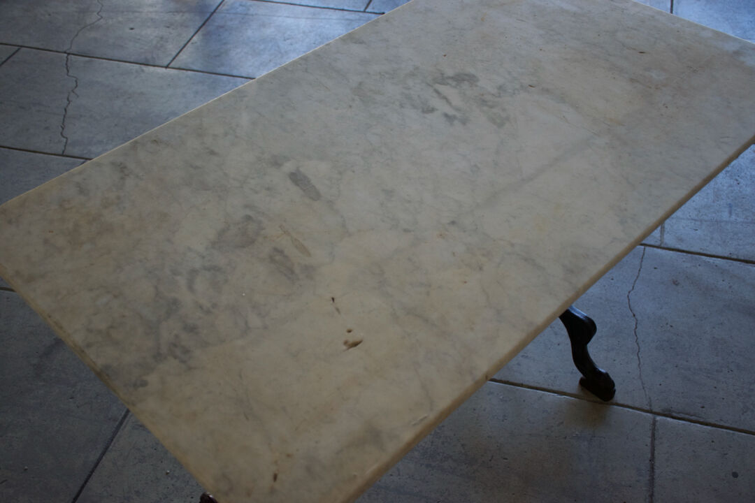 Marble bistro table 1930'