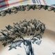 Mismatched ironstone flat plates
