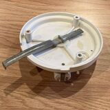 Large glass wall light, Scandinavian design, 1950s.