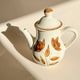 Vintage coffee service Longchamp – French earthenware, 1970s