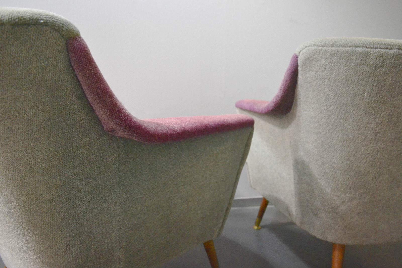 Pair of chairs design club original 50-60's