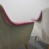 Pair of chairs design club original 50-60's
