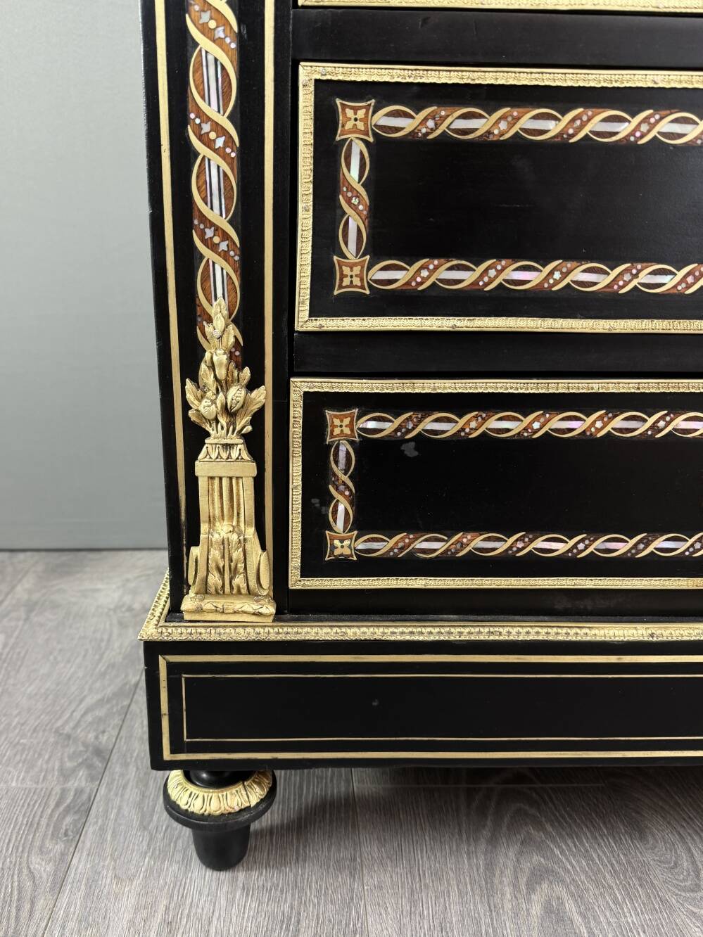 Boulle Style Secretary, Napoleon III Period