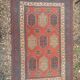 Antique Shirvan carpet Caucasus 125x190 handmade wool geometric tribal boho