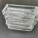 Lot de 6 porte couteaux en verre ciselé