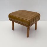 Leather Relaxing Stool/Footstool/ Tray/Side Table