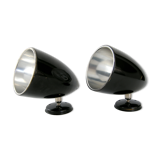 Pair of vintage 1950 adjustable spotlights