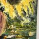 Expressionist painting "The Sunflowers" — Oil on canvas by Cécile O