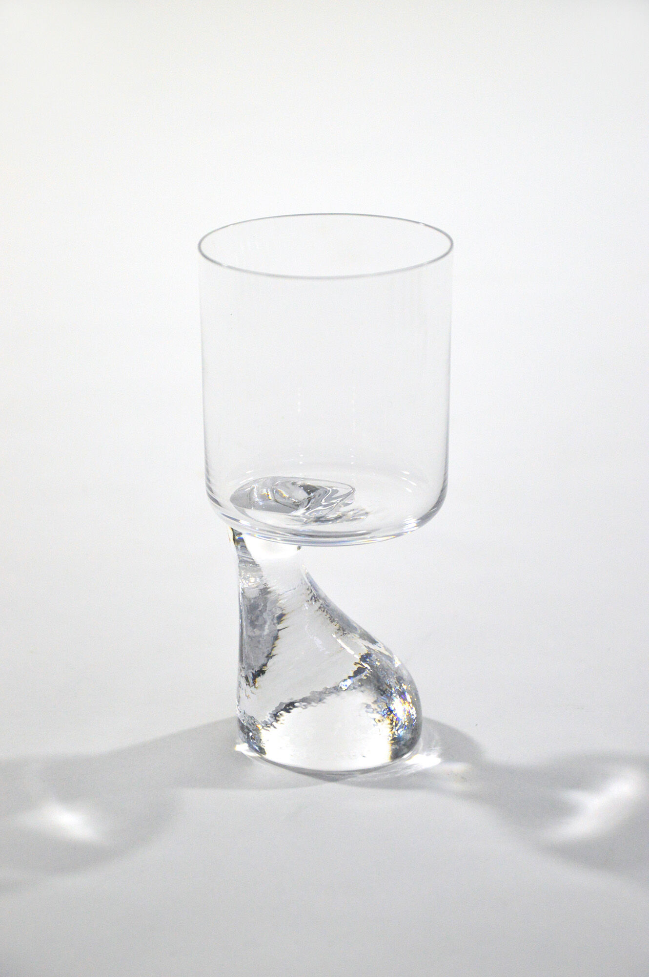 "Asimmetrico" glass set by Joe Colombo For Riedl