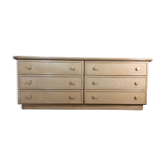Rattan dresser