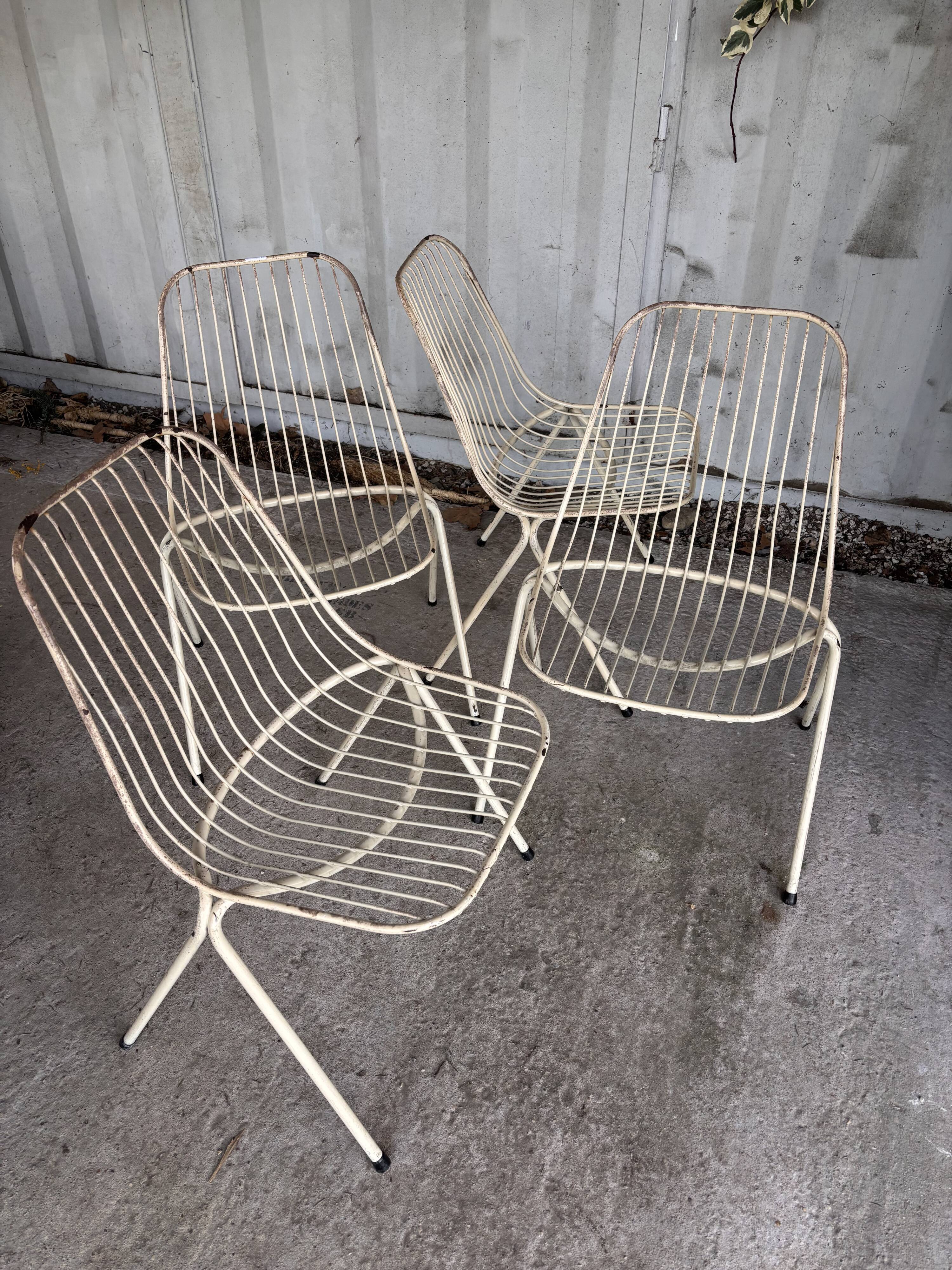 Vintage metal chair "Stella"