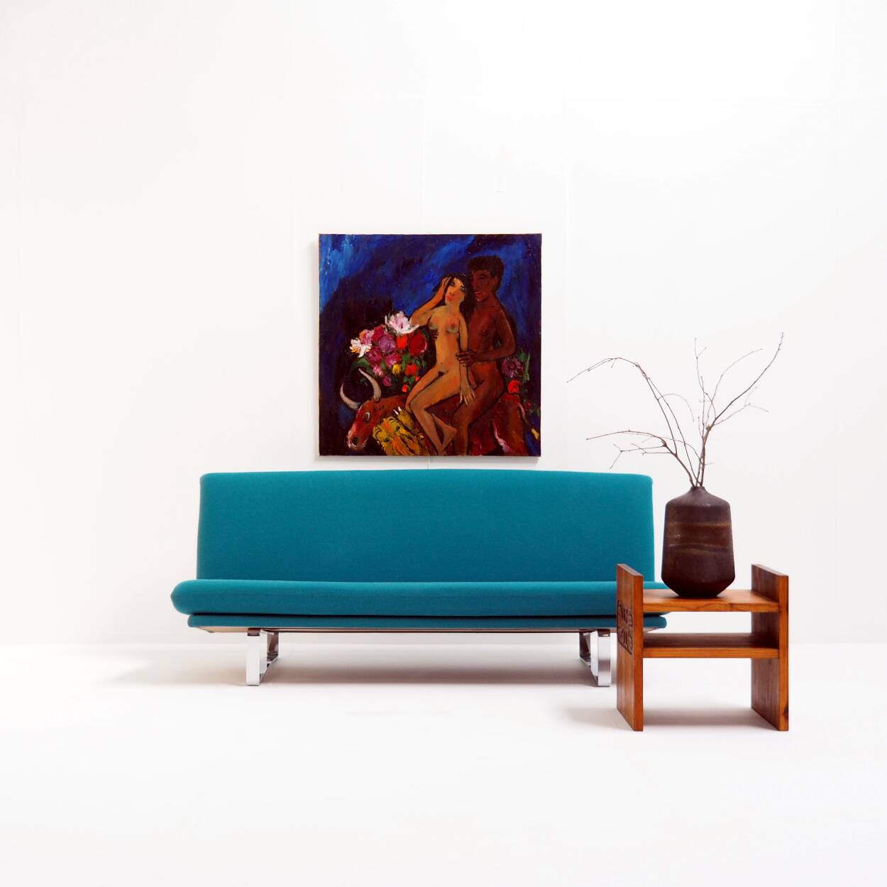 3-Seater Sofa by Kho Liang Ie for Artifort, 1968, The Netherlands