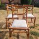3 chaises en rotin