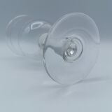 Set of 6 crystal-infused foot glasses