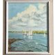 Painting, oil on canvas, signed, impressionism 1930s