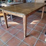 Old fir farm table, 180×102cms