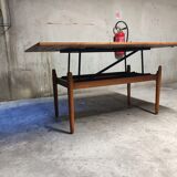 Vintage Scandinavian table extendable