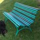 Old garden bench
