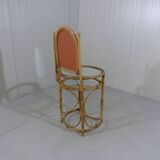 Vintage rattan dressing table 1970's