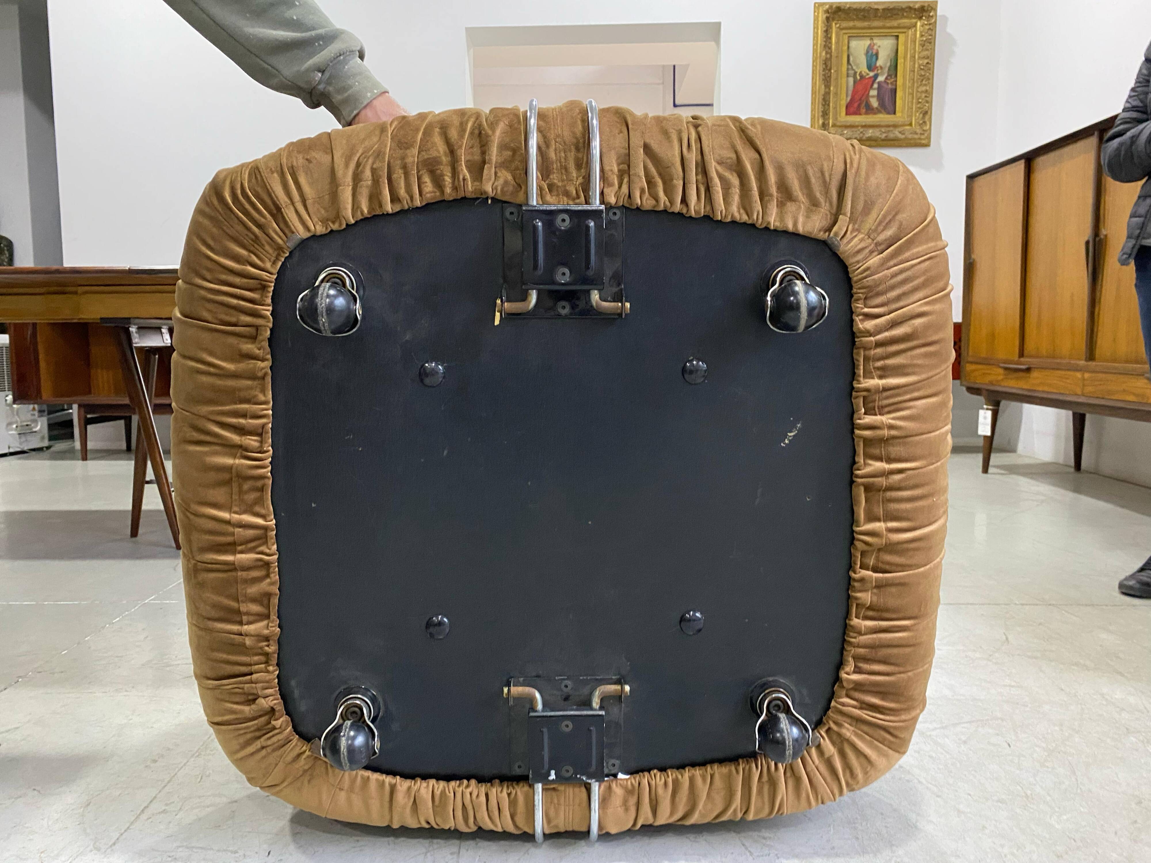 Lounge Chair and Ottoman from Afra & Tobia Scarpa for Cassina 1960s