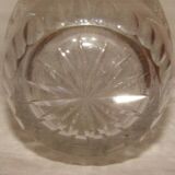 large cut crystal vase from "Bohemia" from the 1970s