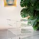 Plexiglass furniture, David Lange for Marais international 1970-80