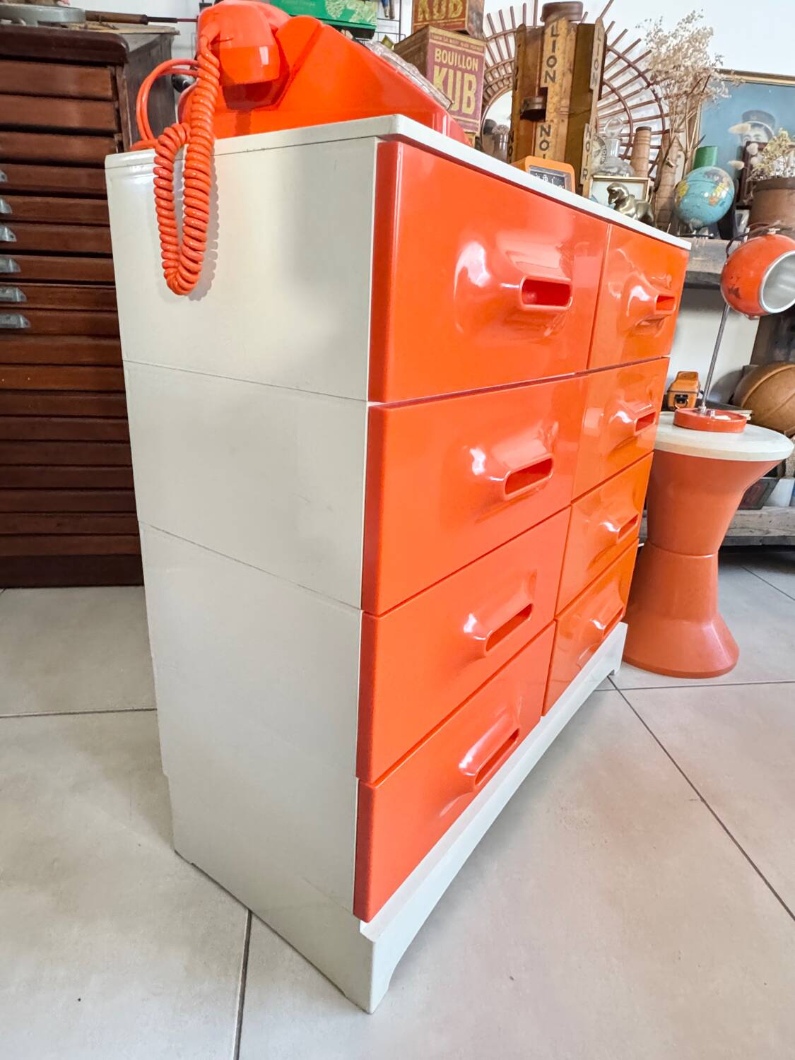 Vintage Marc Held chest of drawers for Prisunic
