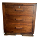 Vintage three-drawer chest of drawers from the 1950s