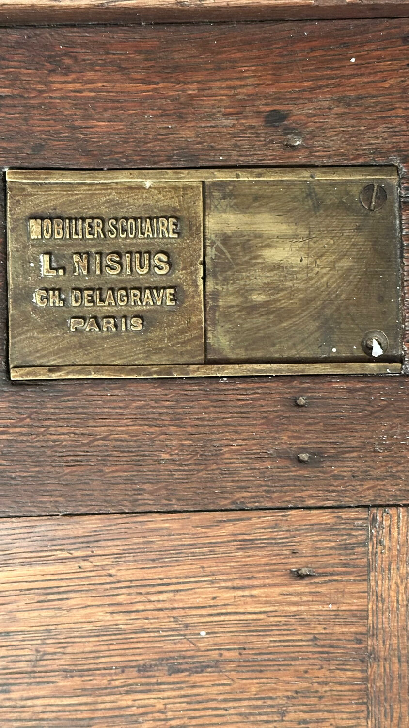 School desk L. Nisius early 20th century