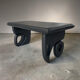 Solid oak coffee table