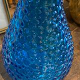 Turquoise blue Empoli decanter