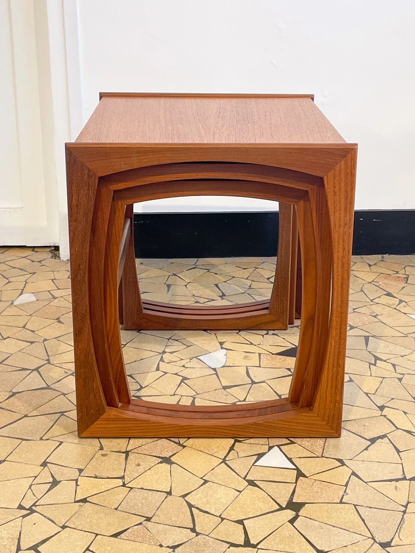 Modernist trundle coffee table, G-plan