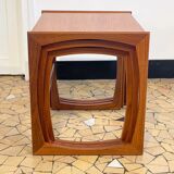 Table basse gigogne moderniste modèle "quadrille" G-Plan