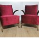 Art deco armchairs by Jindrich Halabala