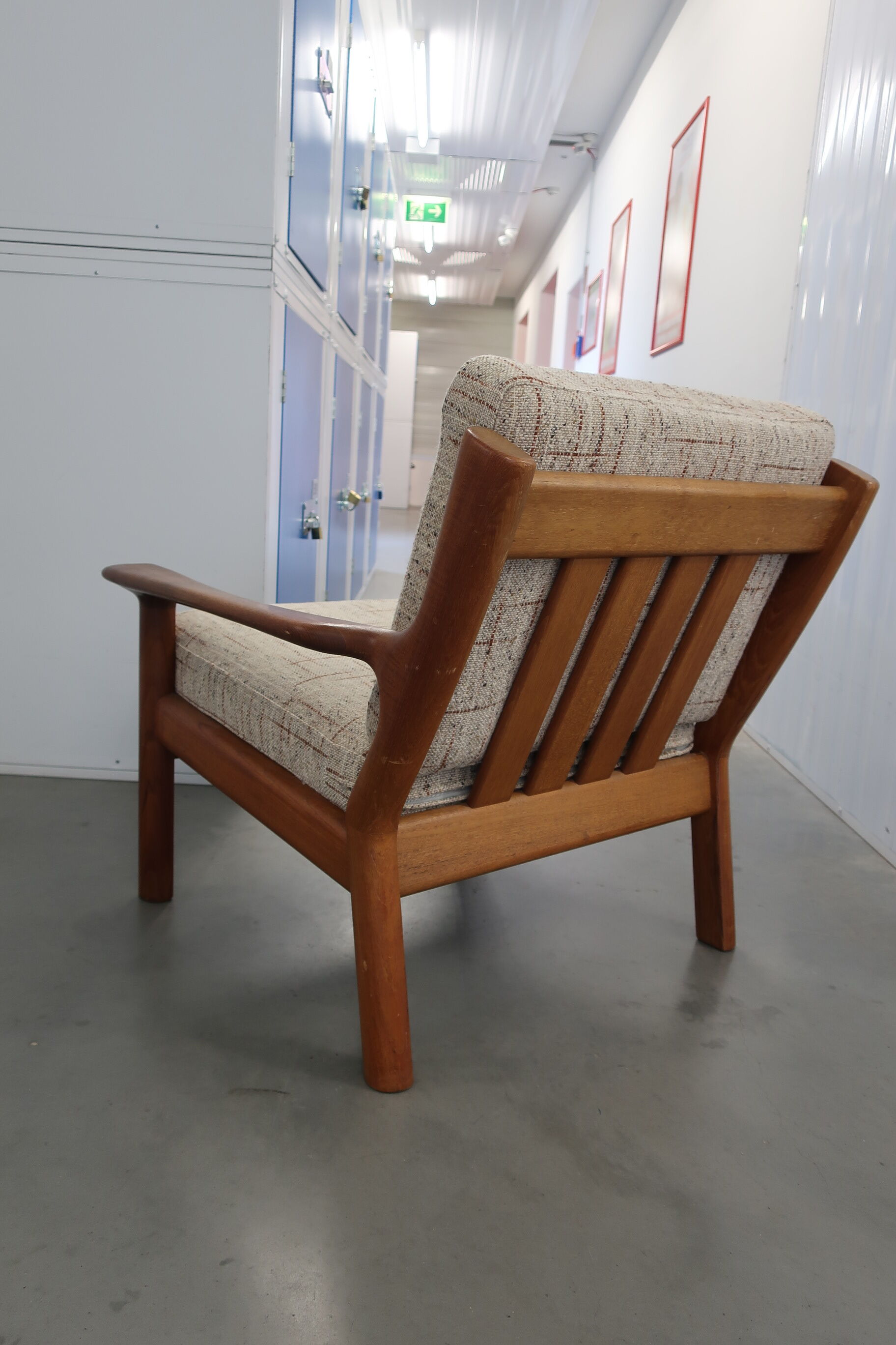 Pair of danish armchairs from the 60s in teak
