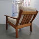 Pair of danish armchairs from the 60s in teak